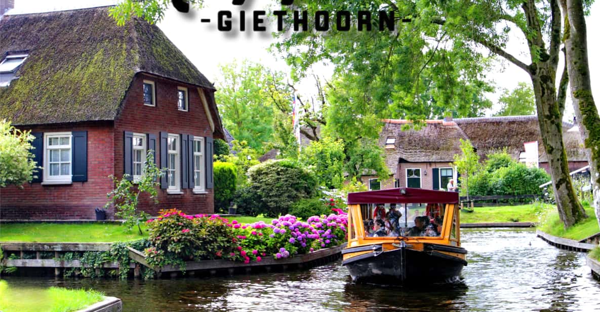 Impressie van Giethoorn CanalCruise & Nationaal Park + Drankje & Gratis parkeren