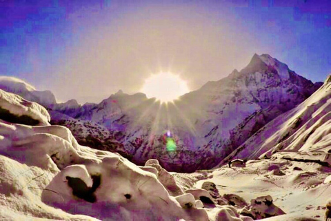 Pokhara: Mardi Himal Trek mit 1 Nacht in einem Waldcamp