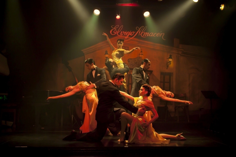 Buenos Aires: ticket voor tangoshow El Viejo Almacén en transfer