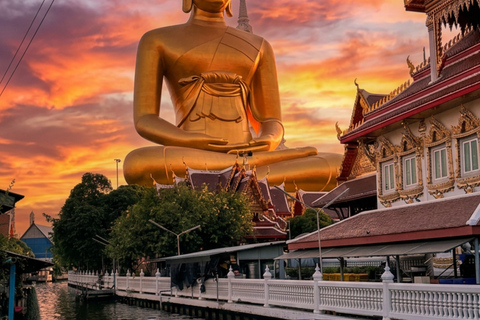 Bangkok: 2 hrs Private Longtail Boat Canal Tour & Big Buddha