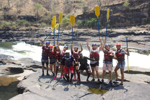 Victoriafälle: Wildwasser-Rafting auf dem Sambesi-Fluss