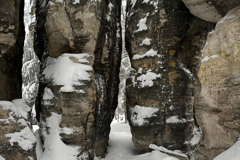 From Dresden: Winter Hike to Bohemian and Saxon Switzerland