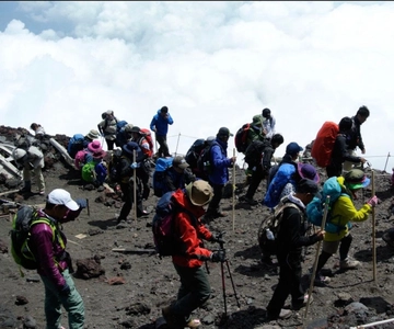 Fuji-fjellet: 2-dagers klatretur med fjellguide