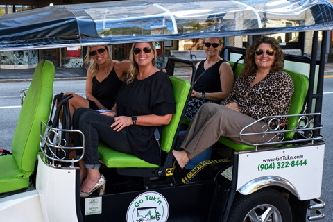 Jacksonville: Downtown City and Drinks Tuk Tuk Tour Private Downtown City and Drinks Tour