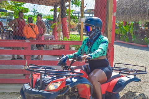 Przygody ATV w Punta Cana - plaża Macao i Cenote