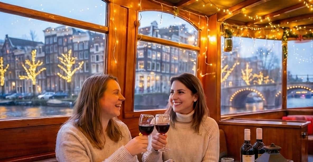 Afbeelding 1 van Amsterdam: verwarmde rondvaart met lokale gids en optionele drankjes