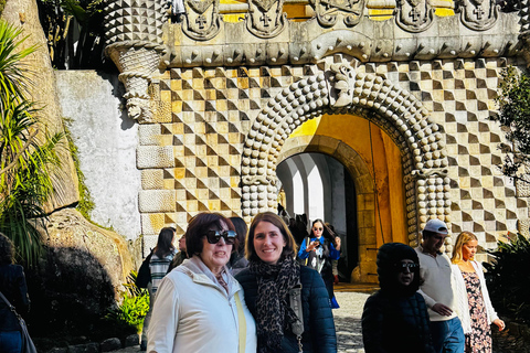 Sintra tour Pena Palace, Moorish, Regaleira & Cabo da Roca Small Group Tour