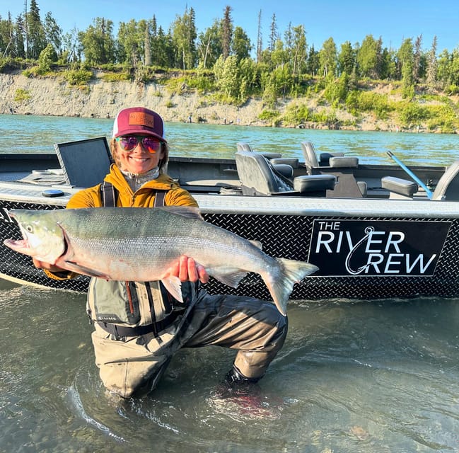 Soldotna: Guided Salmon Fishing on Kenai and Kasilof Rivers