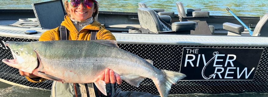 Soldotna : Pêche au saumon guidée sur les rivières Kenai et Kasilof