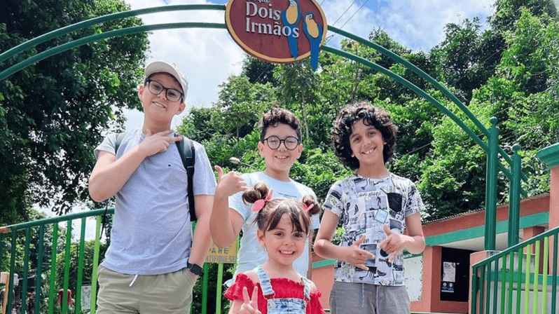 Dois Irmãos Zoo: Wildlife Adventure with Comfortable transfe