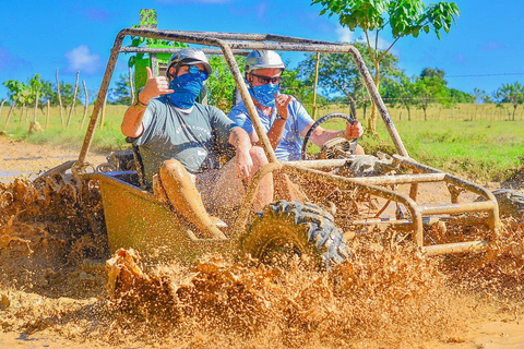 Punta Cana: Buggy or ATV Ride, Cave Swim & Macao Beach Solo Premium Buggy