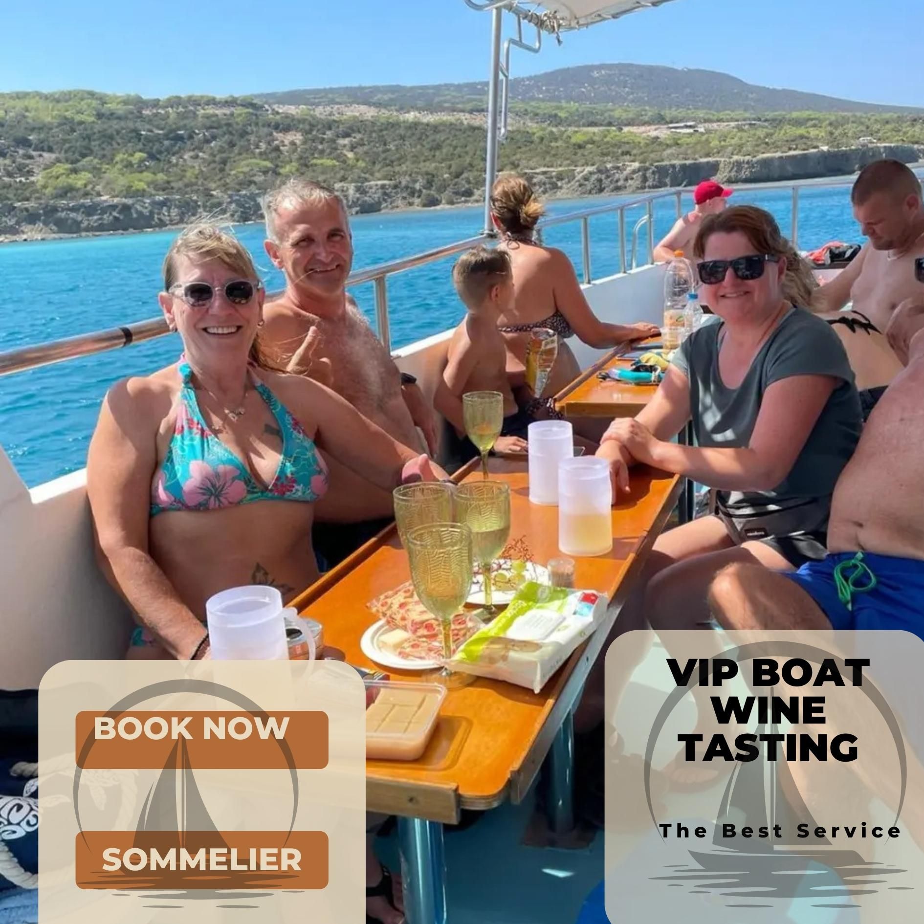 BLAUE LAGUNE WEIN UND GRILLBOOT