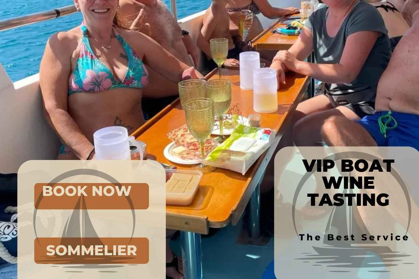블루 라군 와인 & BBQ 보트 투어