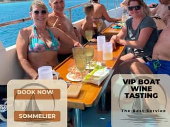 BLUE LAGOON WIJN EN BBQ BOOT