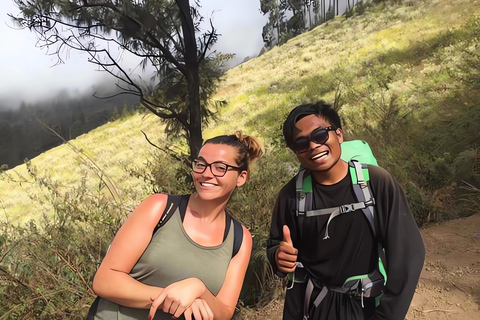 2D/1N Senaru Kraterrand2 Tage 1 Nacht Wanderung auf dem Berg Rinjani Senaru Kraterrand