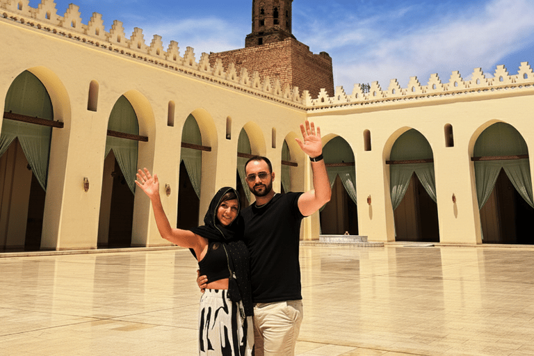 Cairo: Private Guided Tour to Bab al-Futuh & Old Cairo Gems! Tour, including Transportation and Italian Guide and Entry