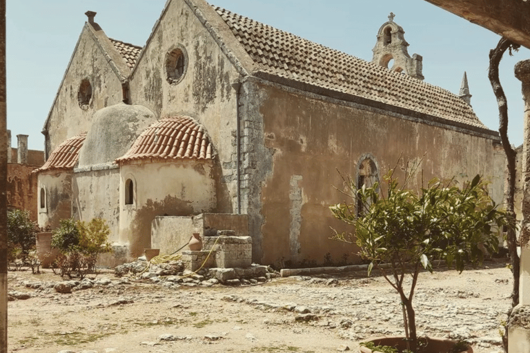 D'Elounda: visite privée des monuments chrétiens de CrèteVisite en limousine ou SUV 3 places