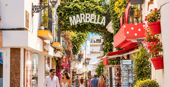 From Torremolinos: Marbella and Puerto Banús + Gift