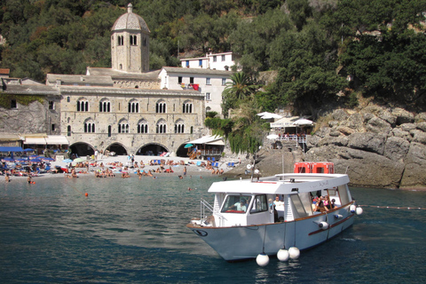 From Genoa: Boat Tour to San Fruttuoso and Portofino