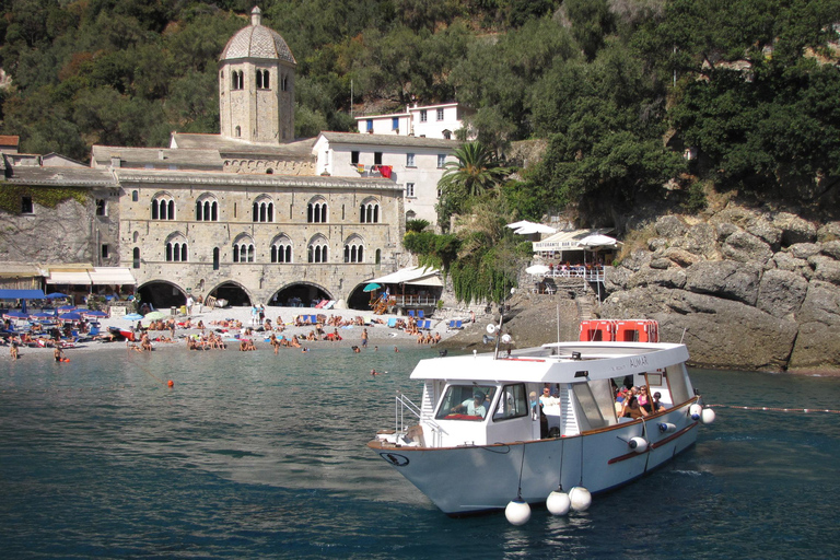 From Genoa: Boat Tour to San Fruttuoso and Portofino