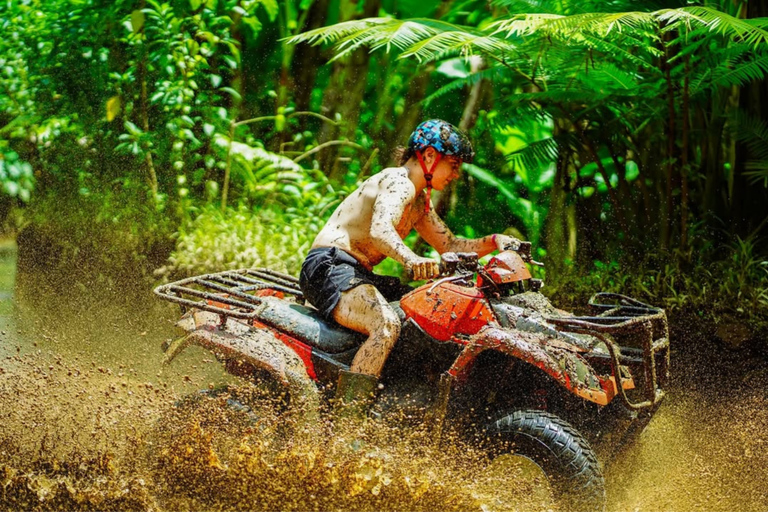 Ubud: Rafting, ATV Quad Bike, or River Tubing Private Tour Quad Bike Adventure with Lunch & Luwak Coffee testing