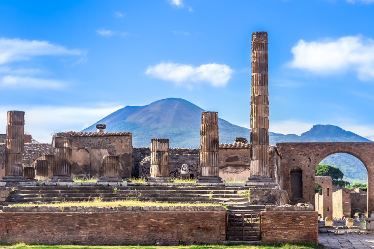Vanuit Napels: Pompeii+ Amalfi-tour