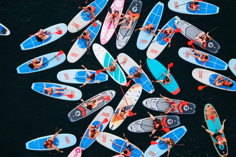 See the Sunrise in Copacabana from a Stand Up Paddleboard with Photos