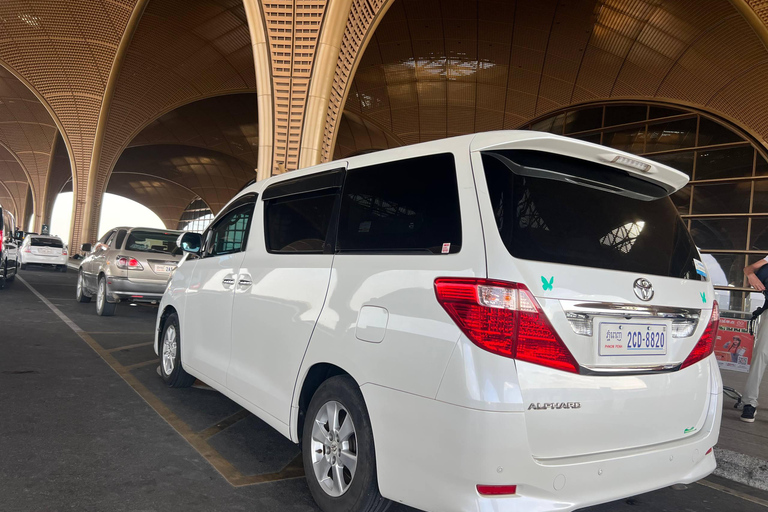 Phnom Pehn - Oudong Mountain & Siem Reap Taxi Transfer