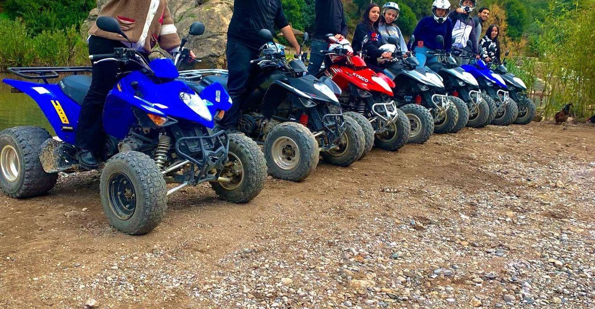 From Chefchaouen, ATV-Quad guided tour to Akchour whaterfull - Housity