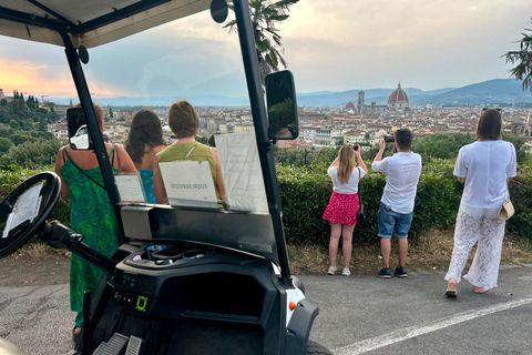 Florence Panoramic Golf Cart Ride to Piazzale Michelangelo