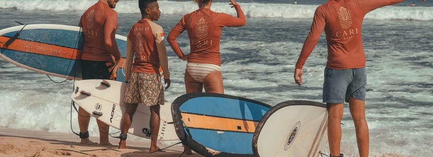 Bali, Uluwatu : Leçon de surf + petit-déjeuner