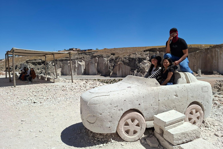 Arequipa: Private Sillar Route Tour + Culebrillas