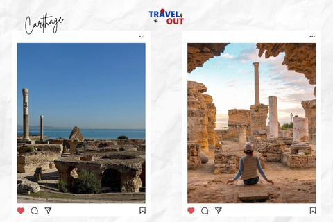 Hammamet: Private Carthage & Sidi Bou Saïd Tour Group of 5 to 14 people (best price per person)