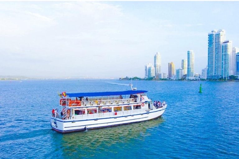 Cartagena: Segeln bei Sonnenuntergang in der Bucht von Cartagena + offene Bar