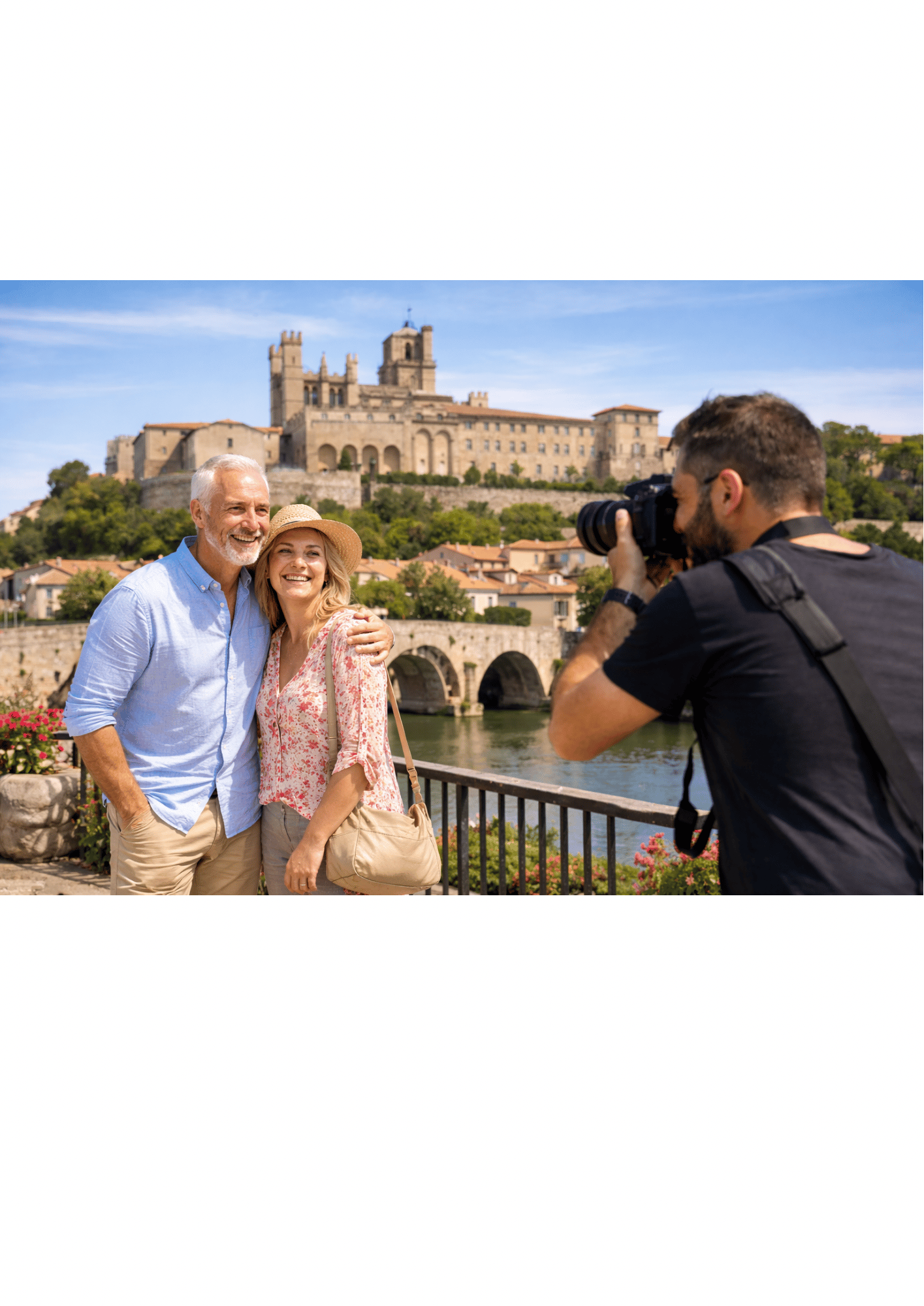 Béziers: Professionelles Fotoshooting an den schönsten Orten der Stadt