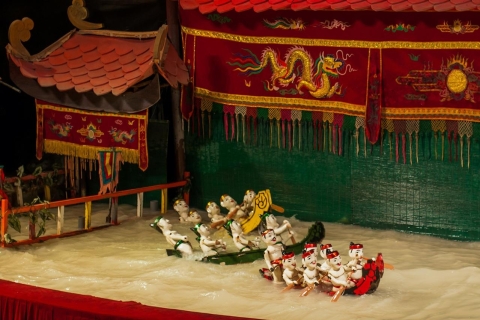 Hanoi: Night Market Tour, Water Puppet Show and Dinner Group Tour (max 15 pax/group)