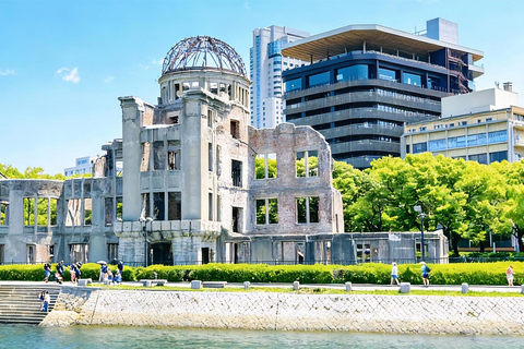 Osaka/Hiroshima Dep: Hiroshima Miyajima LandmarksUNESCO Tour 08:00 AM Osaka Departure Shinkansen to Hiroshima
