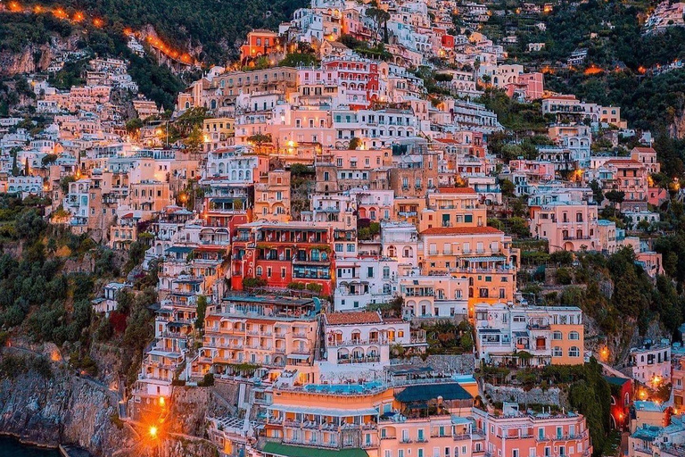 AMALFI: CROCIERE AL TRAMONTO GROTTE SPIAGGE PROSECCO E LIMONCELLO