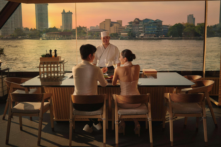 Bangkok: Okura Cruise - Luxury Japanese Dinner Cruise ‘Umi 海’ Teppanyaki (8-course experience)