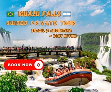 Visita Privada Guiada às Cataratas do Iguaçu: Brasil e Argentina + Opção de Barco