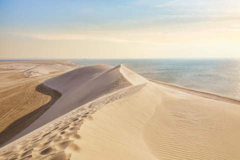 Qatar Desert Safari, Camel Ride and Sandboarding, Inland seaShared Desert Tour