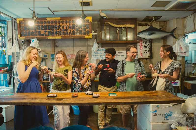 Tokyo: Tsukiji Fish Market Culture Tour with Sashimi Tasting