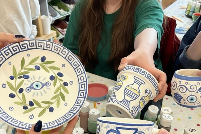 Thessaloniki: Sip & Paint on Canvas, Mug or Plate