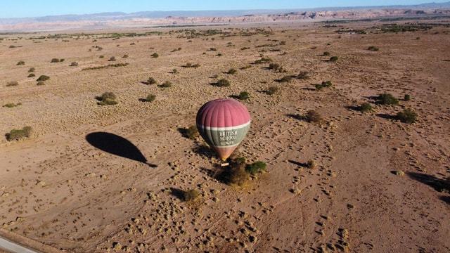 San Pedro de Atacama: Hot air balloon flight at Sunrise