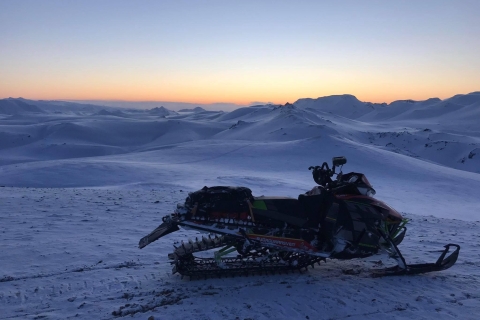 Vik: Exclusive Icelandic Highland Snowmobiling Adventure