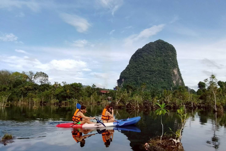 Krabi: Jurassic World Location Filming & Options ATV, Kayak Jurassic World Location Filming+Elephant Feeding+Kayaking