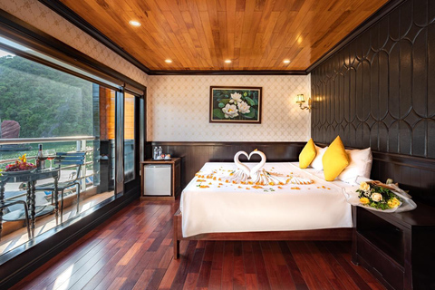 From Ninh Binh : 2-3 Days Lan Ha Bay- Balcony, Jacuzzy Cabin From Ninh Binh : 2 Days Lan Ha Bay - Balcony, Jacuzzy Cabin