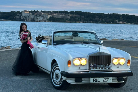 Private Rolls-Royce Corniche tour on the French Riviera Private tour in a Rolls-Royce Corniche on the French Riviera