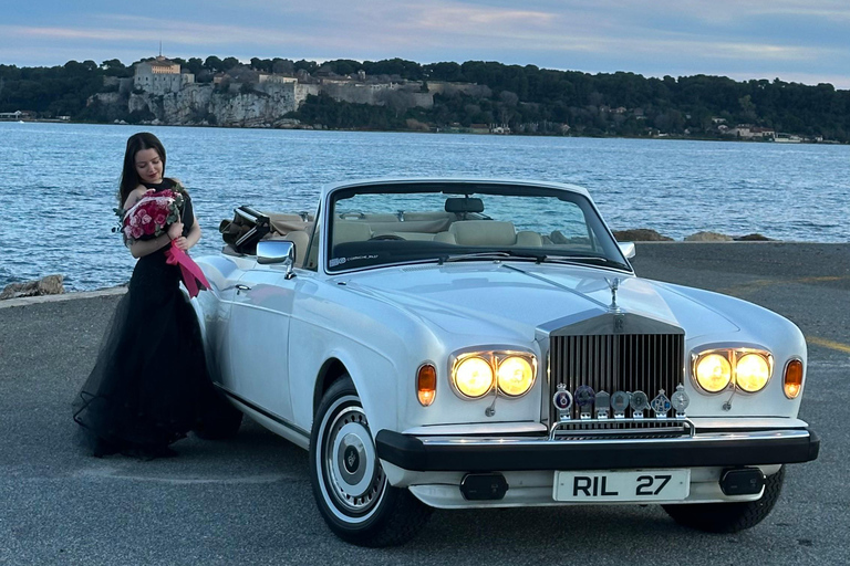 Private Rolls-Royce Corniche tour on the French Riviera Private tour in a Rolls-Royce Corniche on the French Riviera