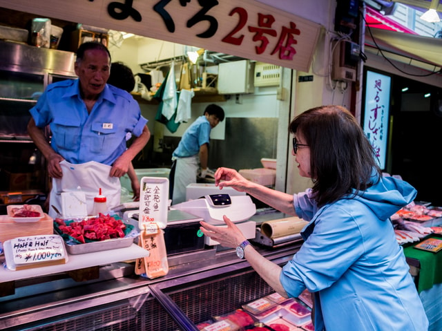 Tokyo : Tsukiji Fish Market 90min walking tour